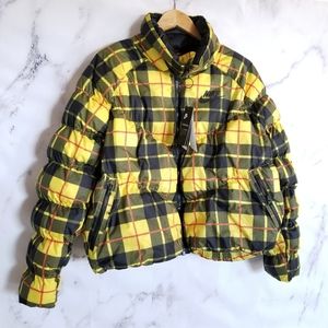 nike plaid jacket